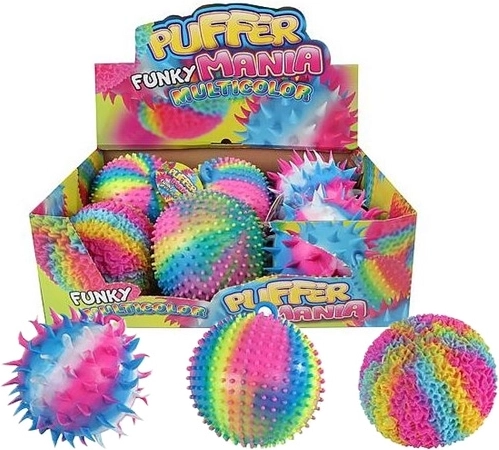 Minge curcubeu Funky Mania 18 cm - 1 bucată
