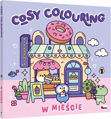 Cosy Colouring: În oraș – carte de colorat antistres
