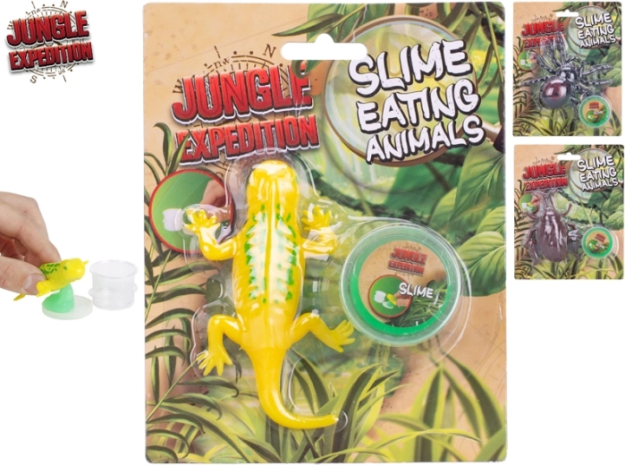Jungle Expedition animăluț cu slime – jucărie interactivă cu slime