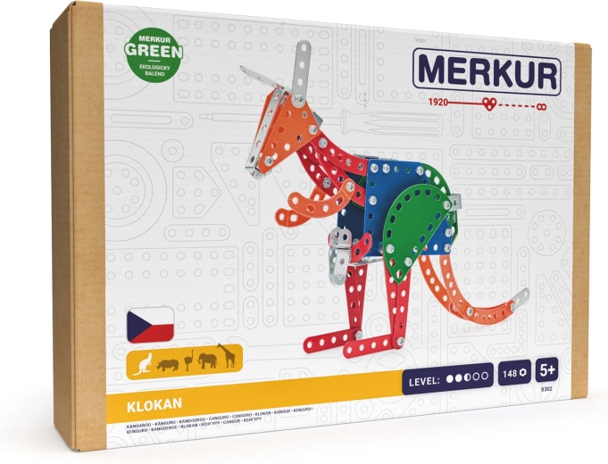 Merkur zoo cangur, 148 piese