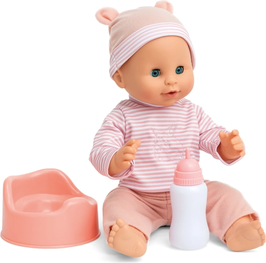 Păpușa mare Sara 40 cm, bea și face pipi, Lillan & Friends