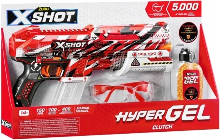 Pistol ZURU X-SHOT HyperGel cu 500 bile gel