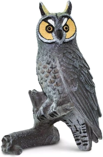 Figurină de ciuf-de-pădure (Asio otus) Safari Ltd. - 1 bucată