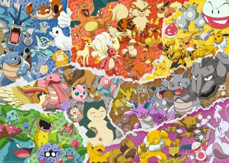 Puzzle Pokémon 1000 de piese