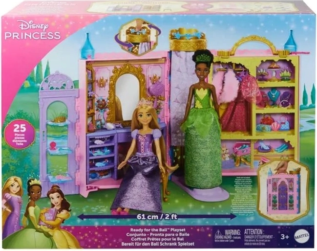 Disney Princess garderobă portabilă pentru prințese Ready for the Ball