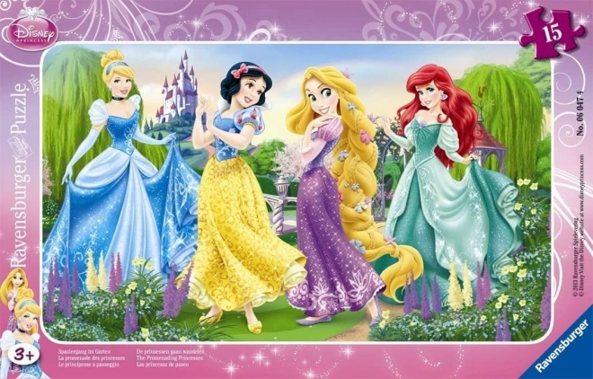 RAVENSBURGER Puzzle Disney Prințese 15 piese
