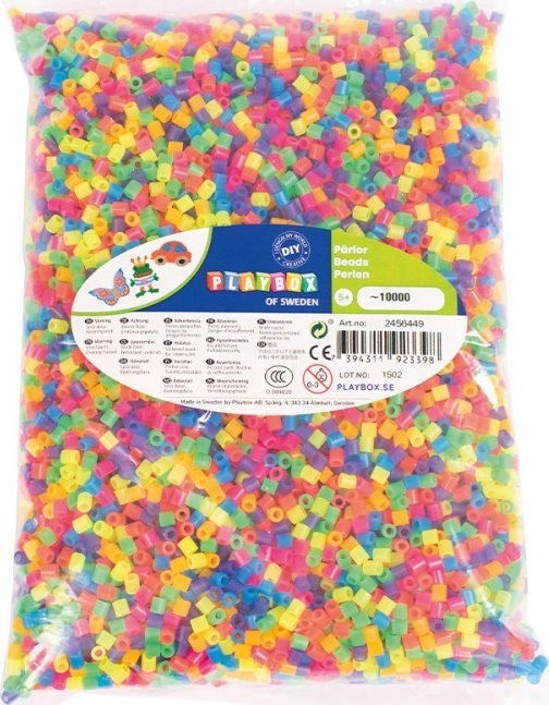 Playbox mărgele de călcat neon 10000 buc