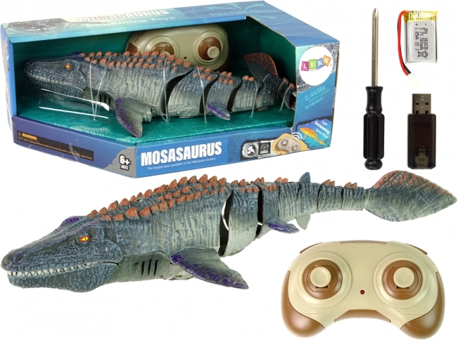 Mosasaur marin plutitor cu telecomandă RC