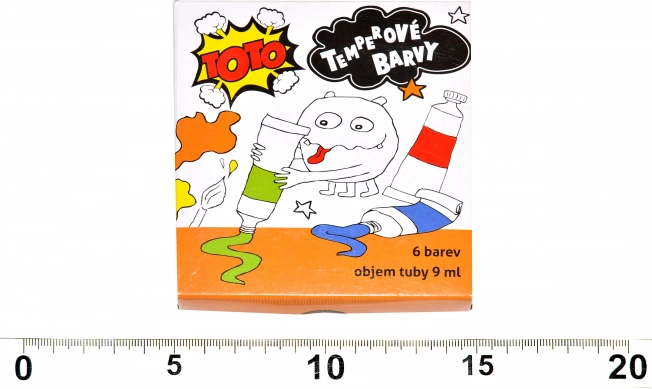 Tempera în tuburi – set 6×9 ml