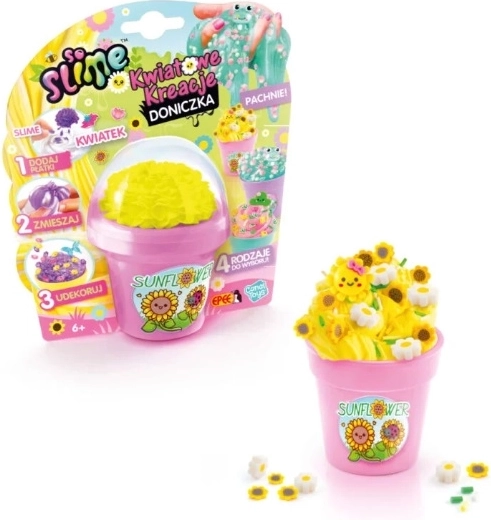 EPEE SoSlime creație florală – ghiveci cu trandafir