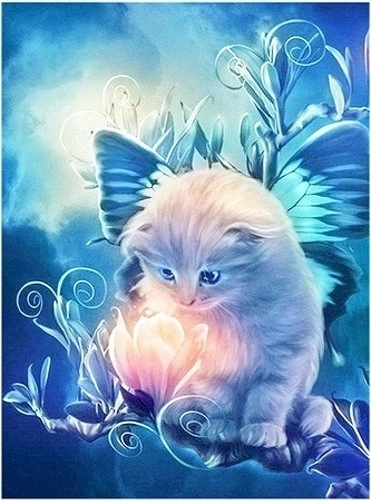 Set creativ pentru pictură cu diamante – imagine mozaic