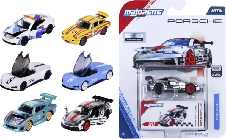 Mașinuță metalică Porsche Motorsport Deluxe - 1 bucată