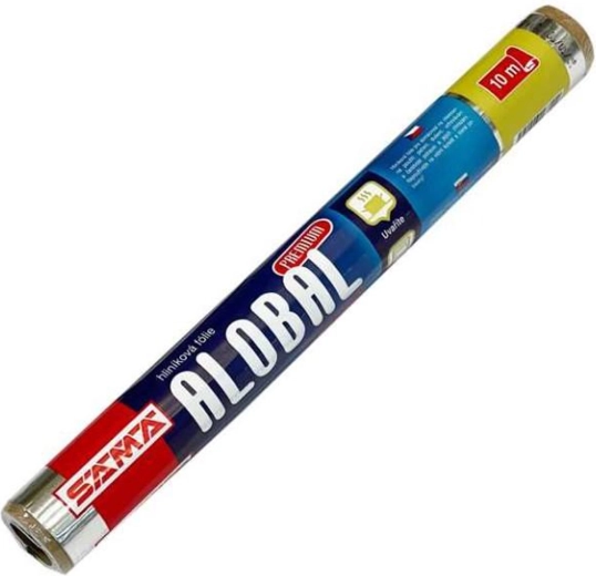 Folie de aluminiu premium 10 m, lățime 29 cm, 9 microni