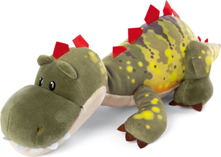 Dinozaur de pluș NICI Fossily culcat 25 cm Green