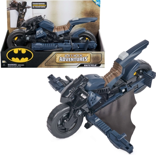 Batcycle – motocicletă transformabilă cu aripi pentru figurine DC COMICS 30 cm