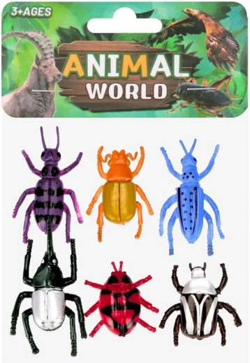 Figurine insecte Animal World (6 buc.)