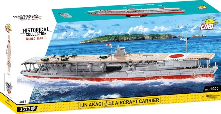 Cobi IJN Akagi portavion 1:300 (3573 piese)