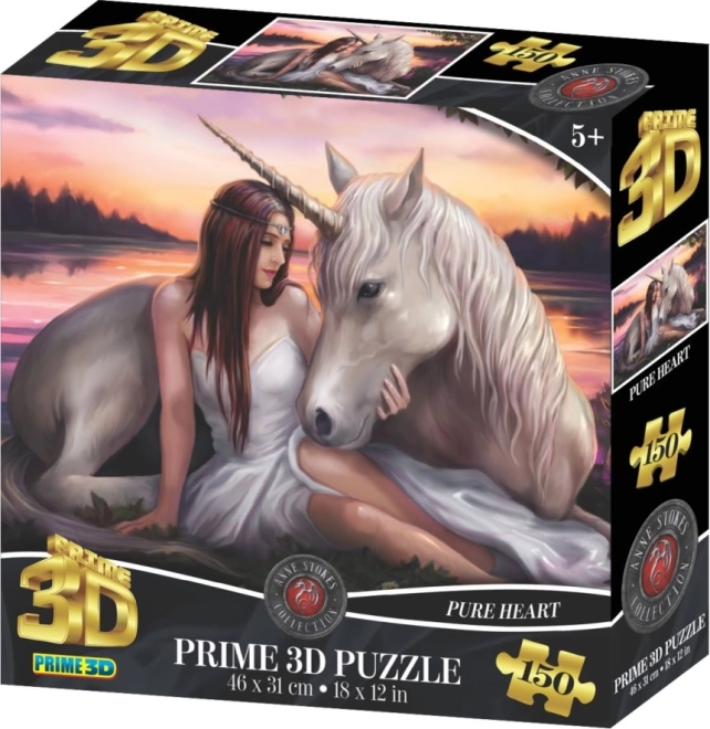 PRIME 3D Puzzle Inimă curată 3D 150 piese