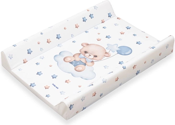Saltea de înfășat Baby Mix Ursuleț albastră 47 × 70 cm