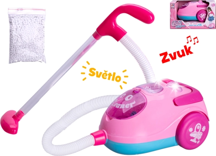 Aspirator pentru copii cu efecte luminoase și sonore 18 cm