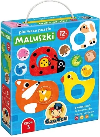 CzuCzu Primele puzzle-uri pentru cei mici, 12 luni+