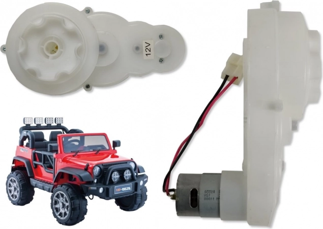 Motor cu cutie de viteze 12 V 11000 RPM pentru vehiculul HP012