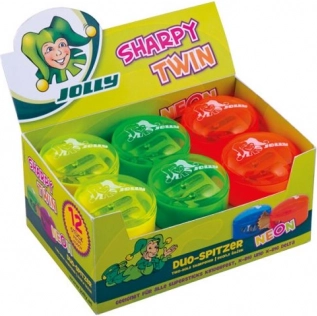 Ascuțitoare dublă cu capac