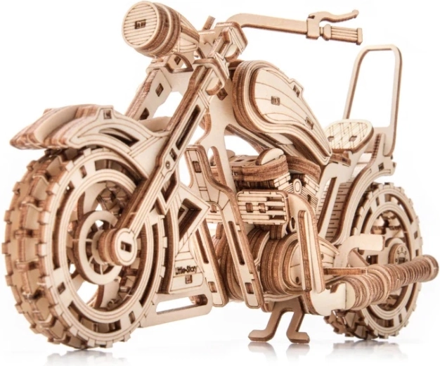 Puzzle 3D din lemn Little Story Yankee Chopper