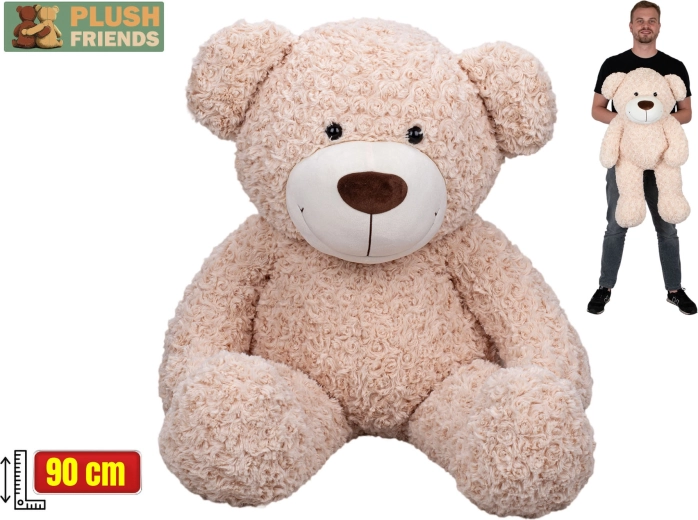 Plush Friends ursuleț de pluș bej 90 cm