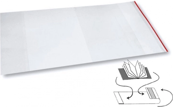 Oxybag folie universală autoadezivă pentru cărți și caiete 262 × 500 mm