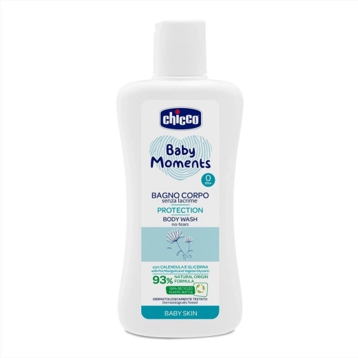 Chicco gel de duș Baby Moments Protection 200 ml
