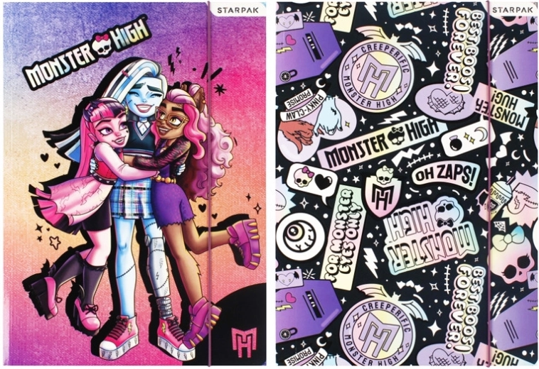 Copertă pentru caiete A4 Monster High - 1 bucată