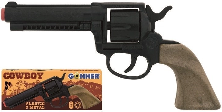 Revolver de cowboy din plastic GONHER