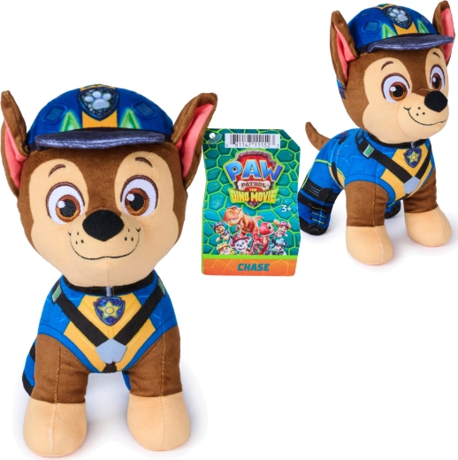 Spin Master Paw Patrol: aventură cu dinozauri - pluș Chase 20 cm - 1 bucată