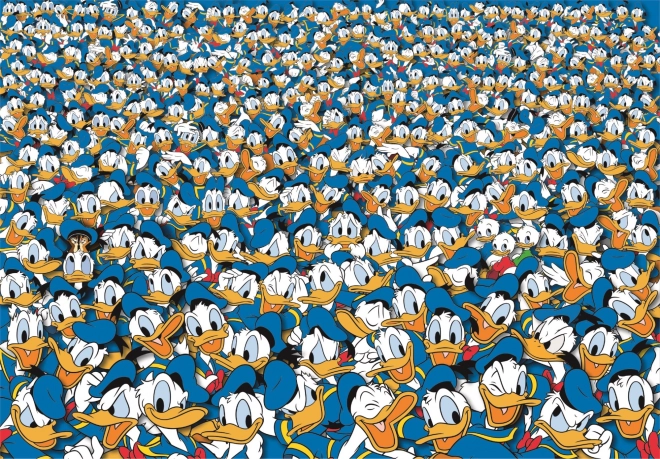 Puzzle Clementoni Impossible Donald Rățoiul 1000 piese