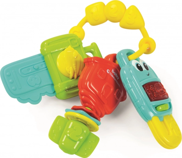 CLEMENTONI BABY Chei interactive cu lumină și sunete