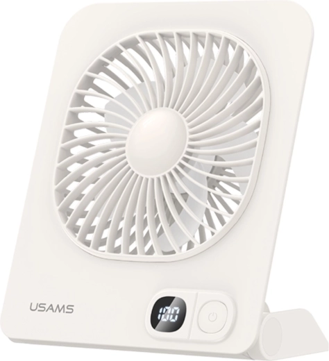 Ventilator de birou magnetic USAMS, alb