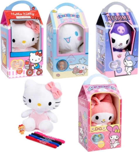 Hello Kitty Style A – pluș de colorat