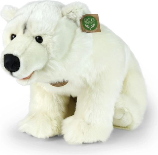 Urs polar de pluș 47 cm eco-friendly