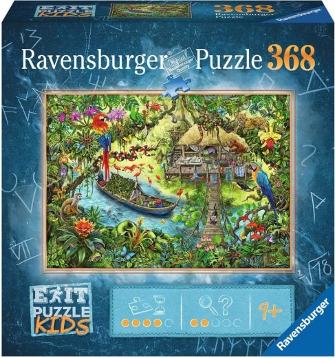 Ravensburger junglă – expediție, puzzle 2D 368 piese