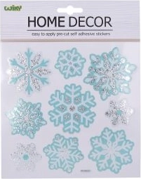 Ornamente de Crăciun pentru perete și fereastră