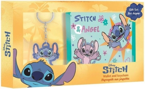 Portofel DIAKAKIS cu breloc Lilo & Stitch