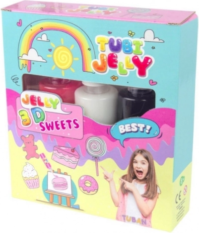 Set Tubi Jelly 3 culori - Dulciuri