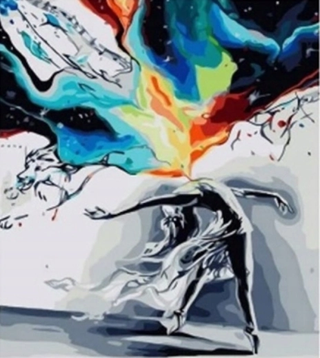 Norimpex pictură cu diamante Dansatoare 30 × 40 cm