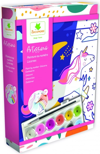 Artissimo - pictură după numere Unicorni