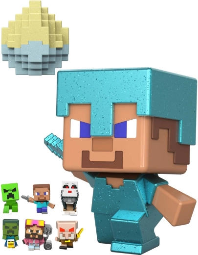 Minecraft mini figurină într-un ou cu surpriză - 1 bucată