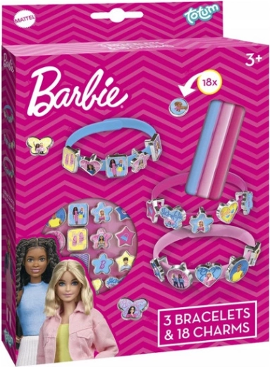Set pentru realizarea brățărilor cu pandantive BARBIE
