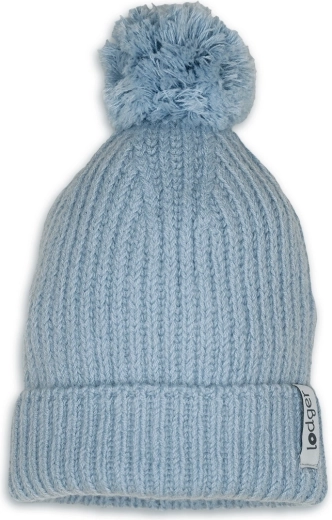 Căciulă din merino Lodger Blue fogg 6–12 luni
