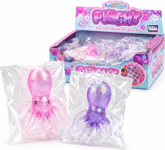 Caracatiță mare 16 cm jucărie din cauciuc