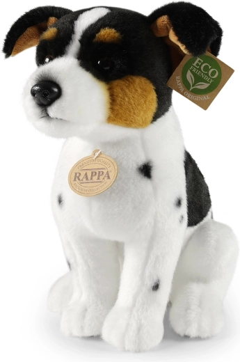 Câine de pluș Jack Russell Terrier 29 cm Rappa eco-friendly